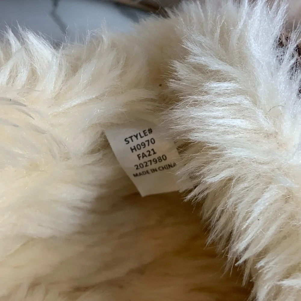 J. Crew suede moccasin slippers size 12.